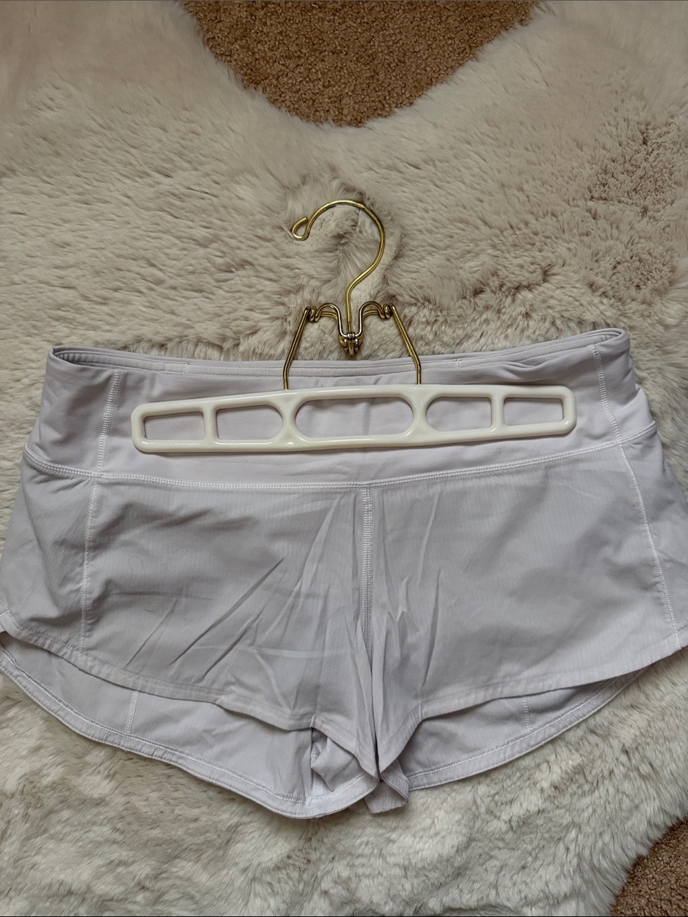 lululemon athletica Light Gray Women’s Lounge Shorts